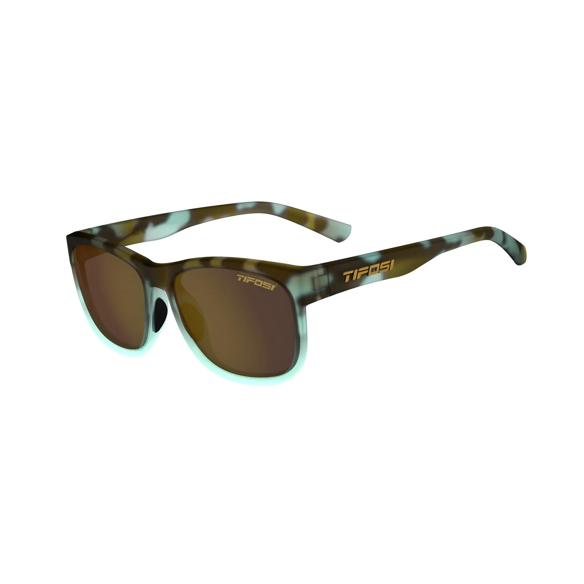 Tifosi Swank XL Single Lens Sunglasses Blue Tortoise - FREE UK Shipping, FREE 365 Day Returns | Moto Central