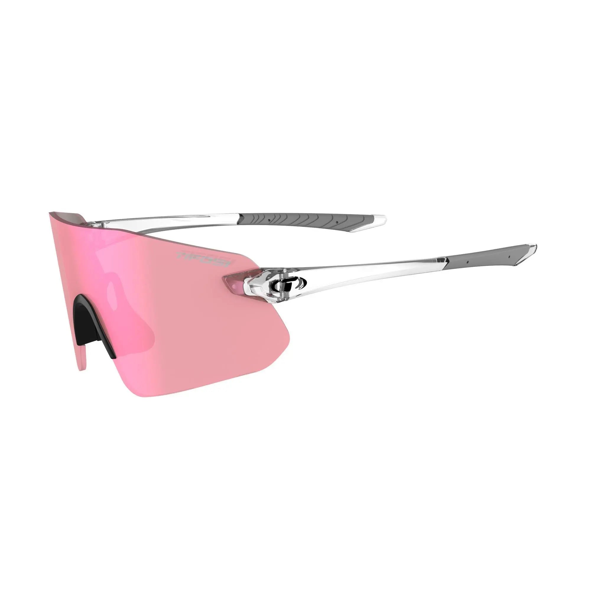 Tifosi Vogel SL Single Lens Sunglasses Crystal Clear - FREE UK Shipping, FREE 365 Day Returns | Moto Central