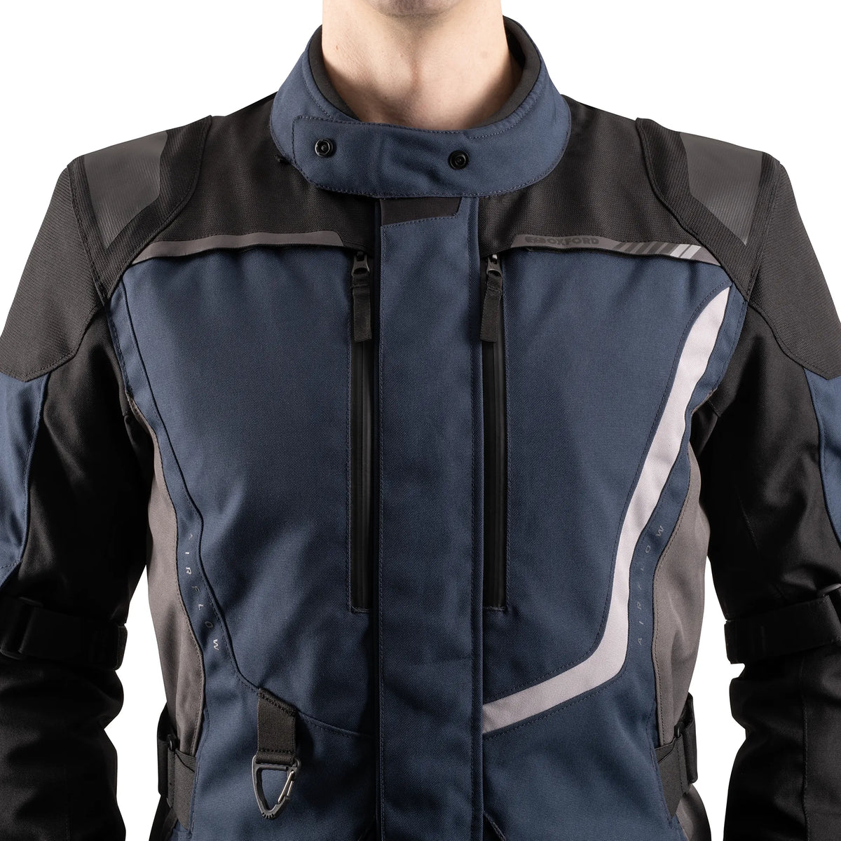 Oxford Montreal 5.0 Textile Jacket Blue / Black / Grey FREE Delivery