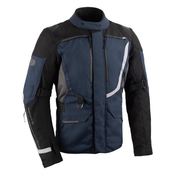 Oxford Montreal 5.0 Textile Jacket Blue / Black / Grey FREE Delivery