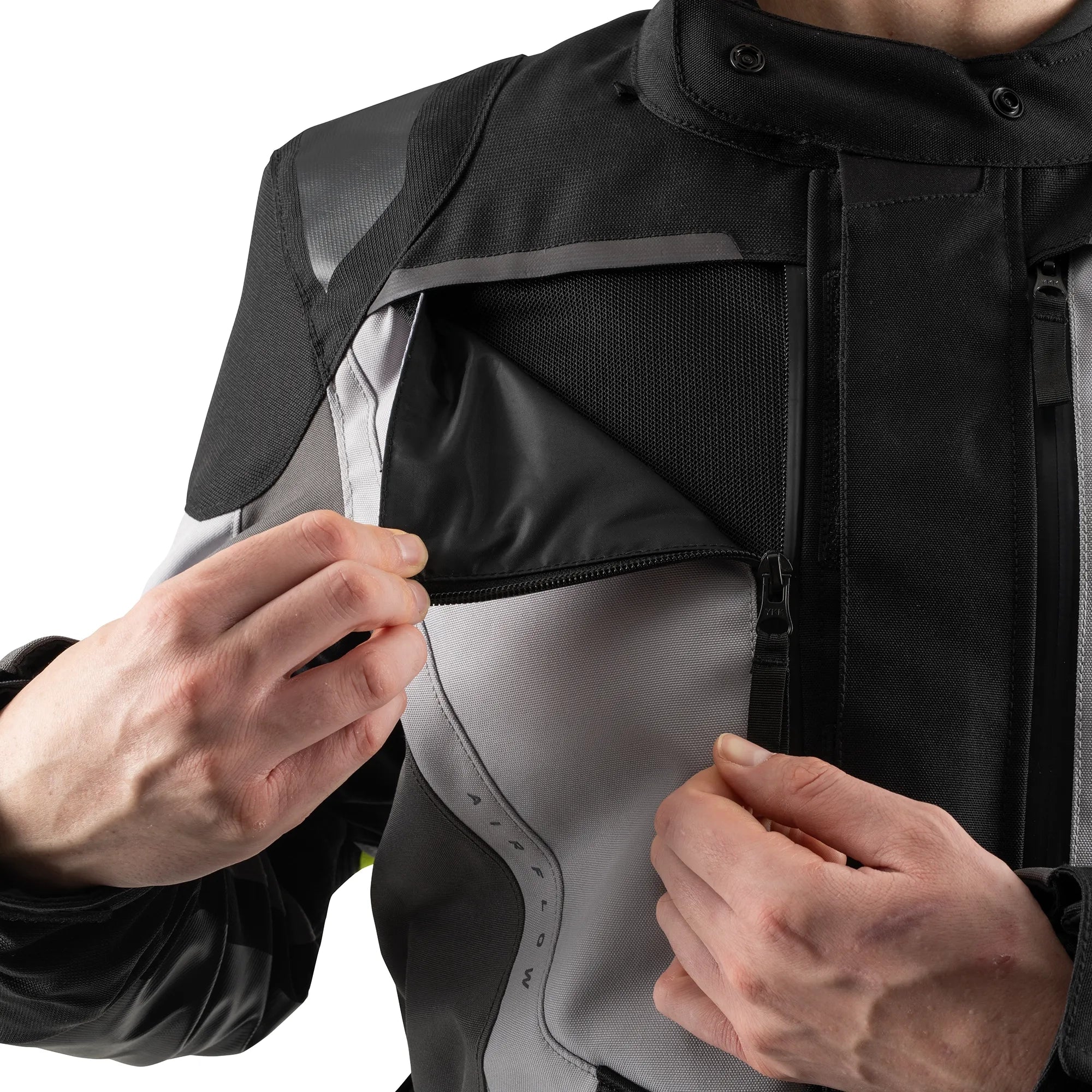 Oxford Montreal 5.0 Textile Jacket Grey / Black / Yellow