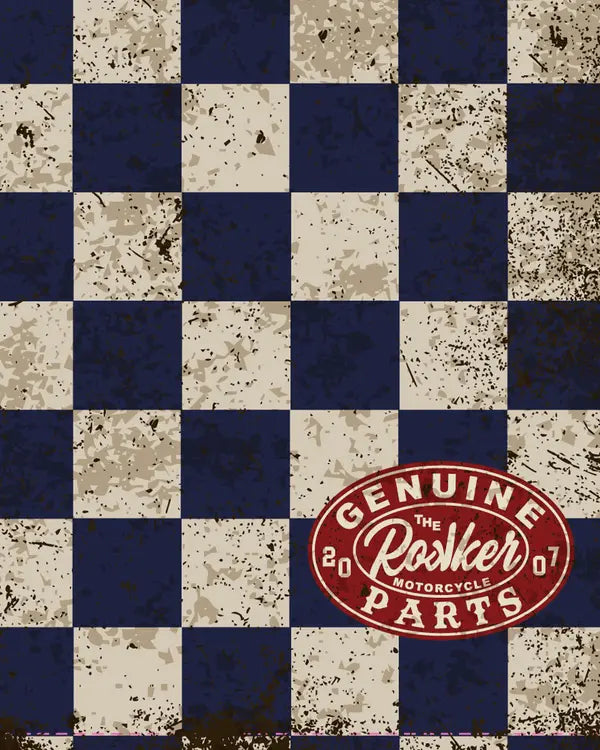 Rokker Neck Warmer Genuine Parts Blue Check FREE UK Delivery, FREE 365 Day Returns | Moto Central