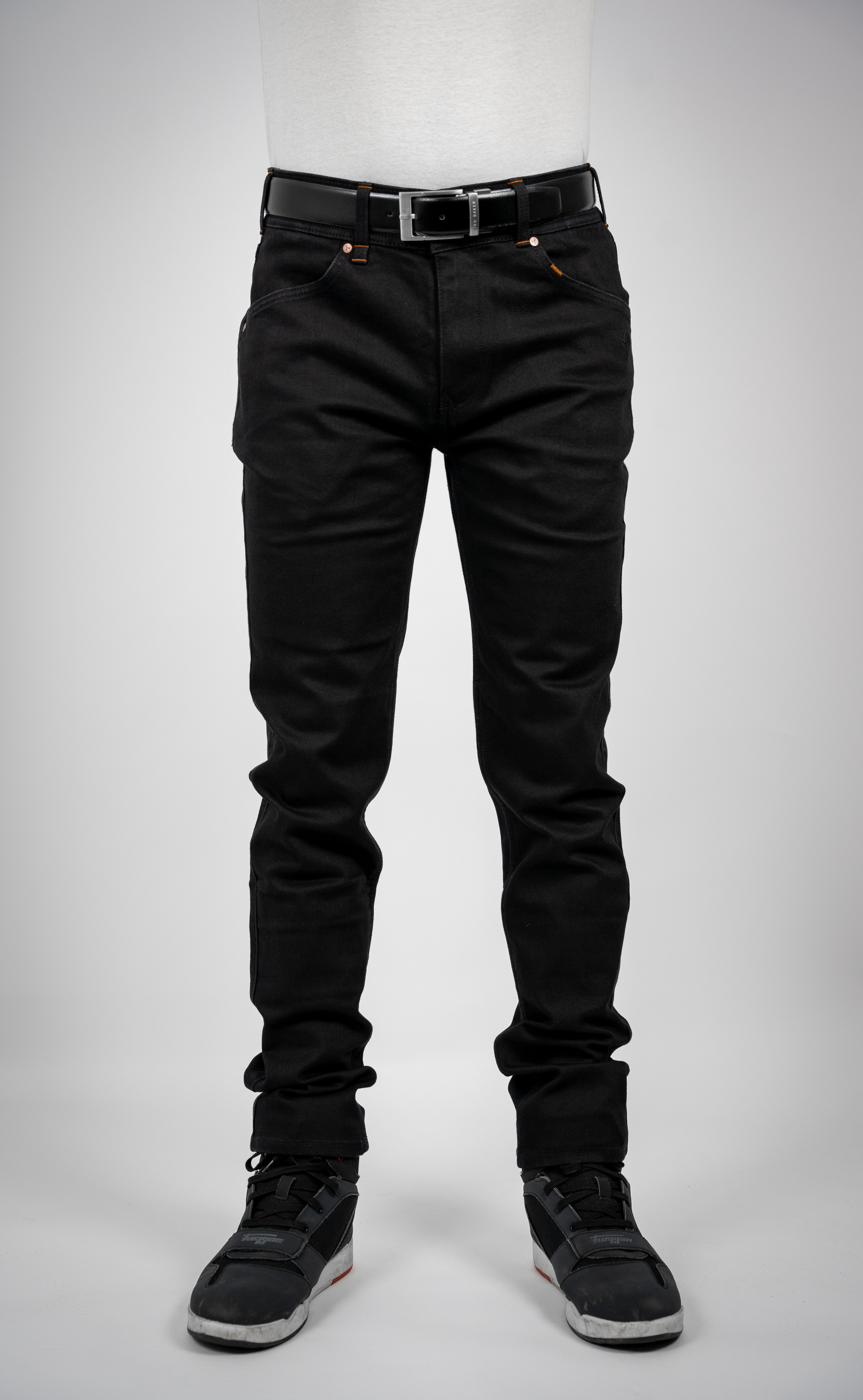 Bull-it Trojan Straight Fit Denim Jeans Black - FREE UK Shipping, FREE 365 Day Returns | Moto Central