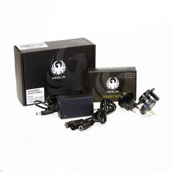 Merlin ThermaVolt Heated Garment Starter Kit FREE UK Delivery, FREE 365 Day Returns | Moto Central