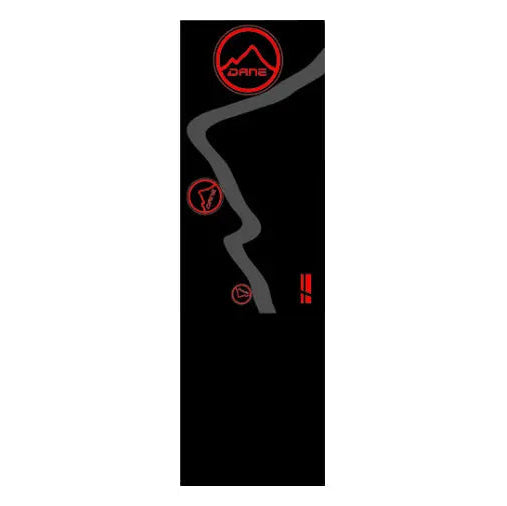 Dane Thermo Tube Grey / Red FREE UK Delivery, FREE 365 Day Returns | Moto Central