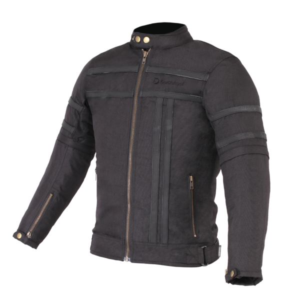 Duchinni Thrill Youth Textile Jacket Black FREE UK Delivery, FREE 365 Day Returns | Moto Central