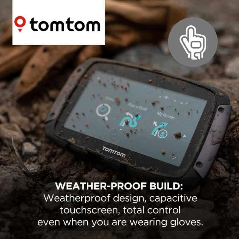 Tom Tom Rider 550 World Satellite Navigation System Black