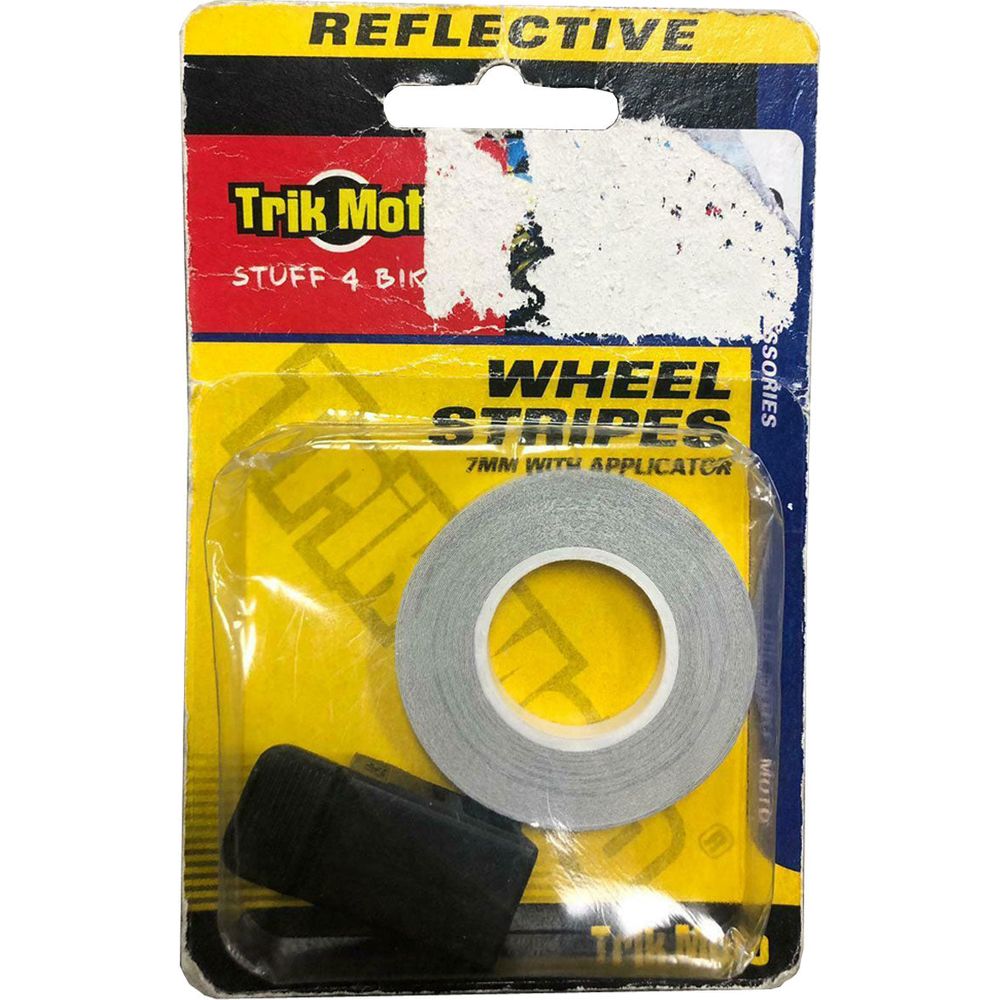 Trik Moto Stripes For Motorcycle Wheels White