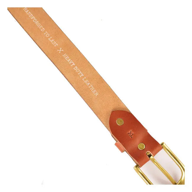 Trip Machine Classic Belt Vintage Tan  - FREE UK Shipping, FREE 365 Day Returns | Moto Central