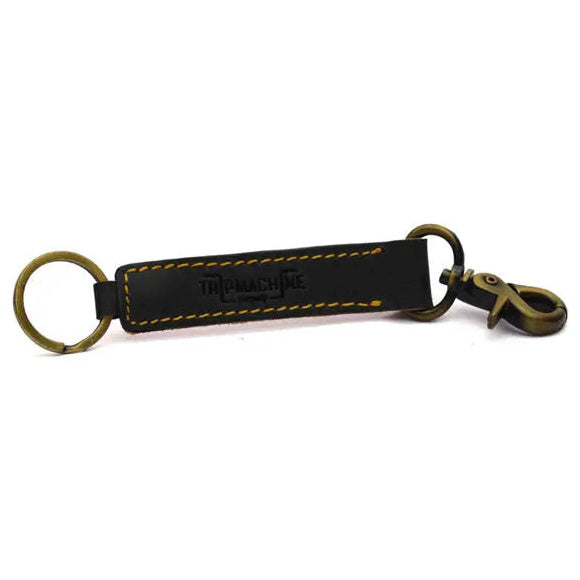 Trip Machine Classic Keyring Black — product cut-out view