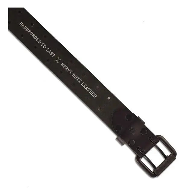 Trip Machine Double Pin Belt Black  - FREE UK Shipping, FREE 365 Day Returns | Moto Central