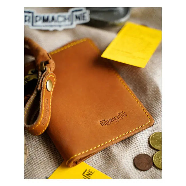 Trip Machine Explorer Wallet Vintage Tan  - FREE UK Shipping, FREE 365 Day Returns | Moto Central