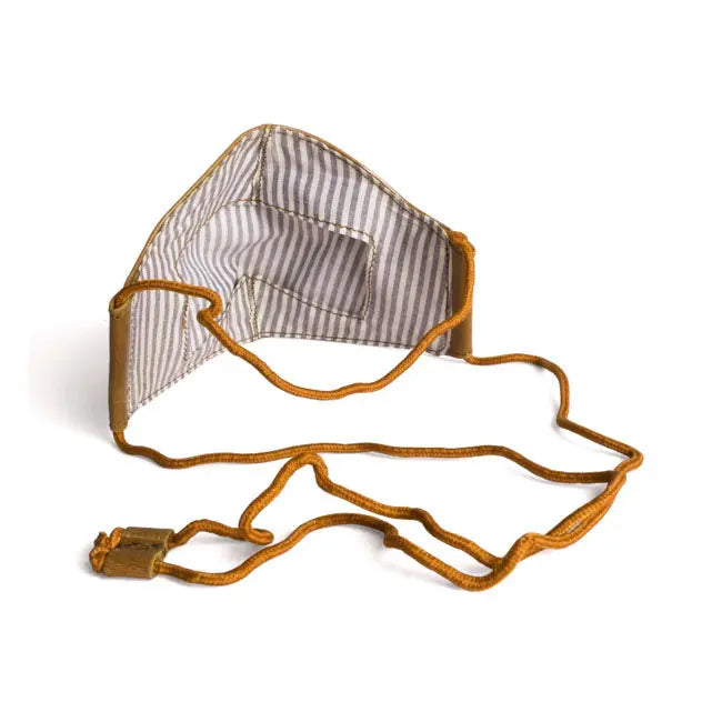 Trip Machine Face Mask Vintage Tan  - FREE UK Shipping, FREE 365 Day Returns | Moto Central