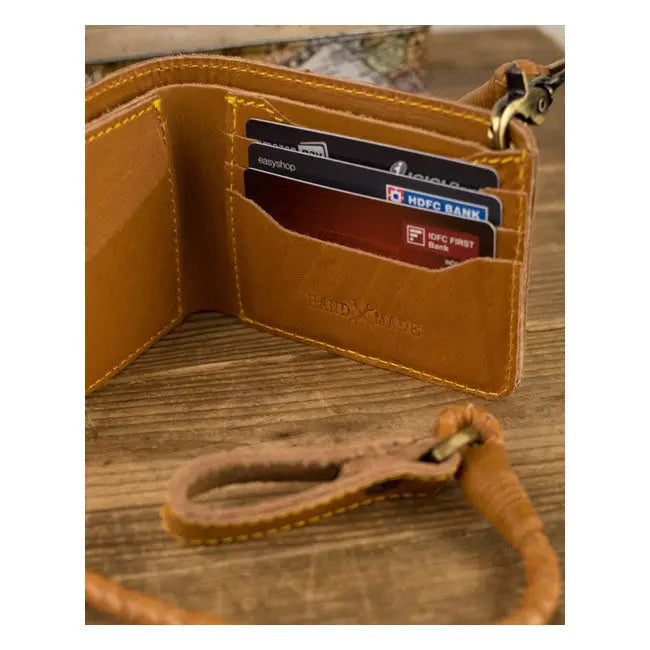 Trip Machine Guitarists Wallet Vintage Tan  - FREE UK Shipping, FREE 365 Day Returns | Moto Central
