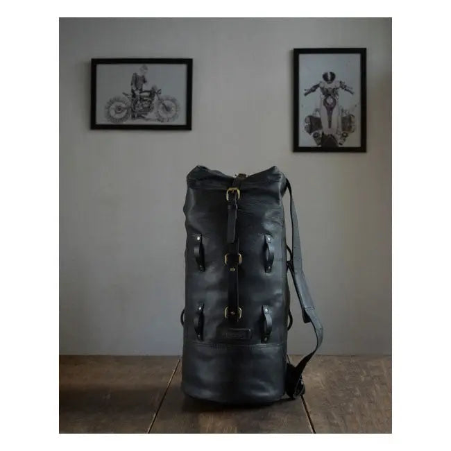 Trip Machine Military Duffle Bag Black  - FREE UK Shipping, FREE 365 Day Returns | Moto Central