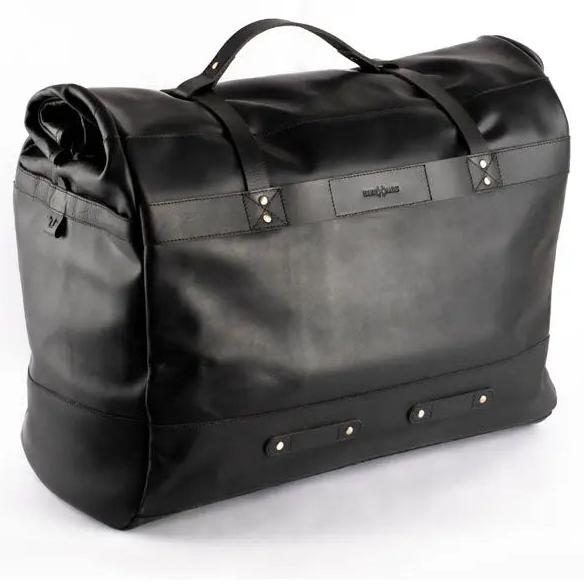 Trip Machine Outlaw Rogue Duffle Bag Black rear product view