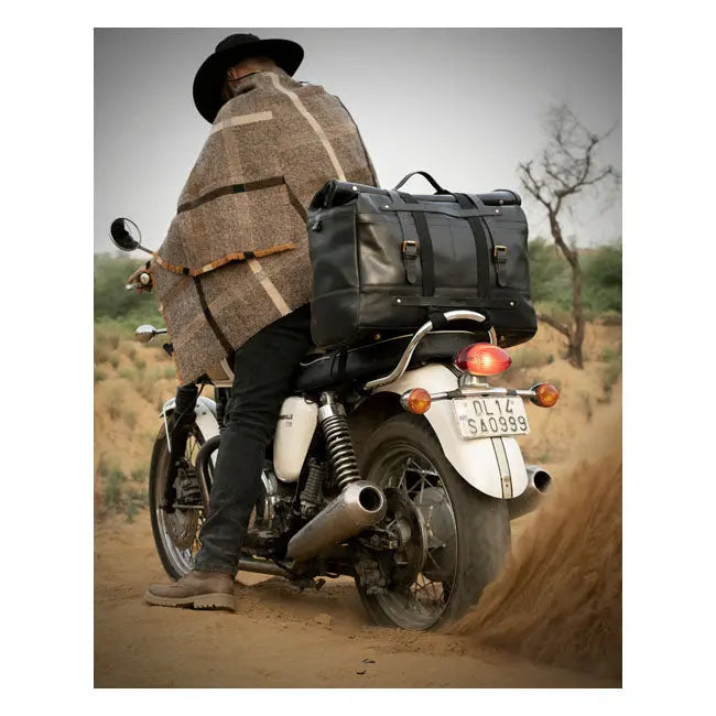 Trip Machine Outlaw Rogue Duffle Bag Black  - FREE UK Shipping, FREE 365 Day Returns | Moto Central