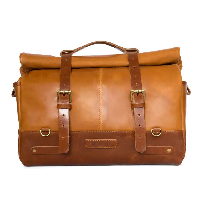 Trip Machine Outlaw Saddlebag Vintage Tan  - FREE UK Shipping, FREE 365 Day Returns | Moto Central