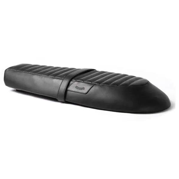 Trip Machine Royal Enfield Twins Touring Seat Black Leather side product view