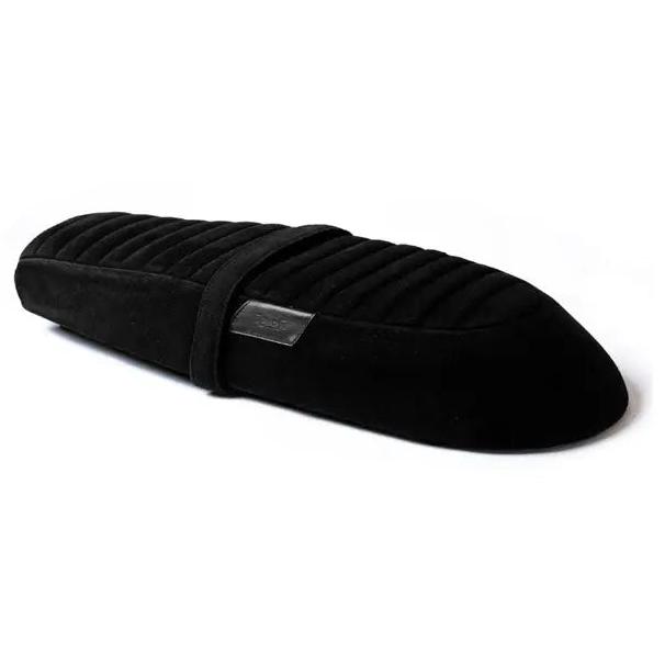 Trip Machine Royal Enfield Twins Touring Seat Black Suede side product view
