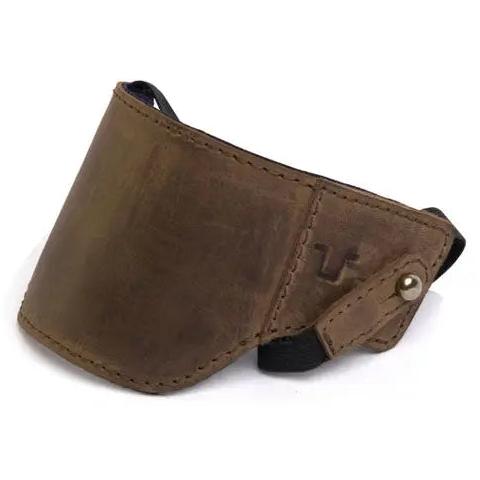 Trip Machine Shoe Protector Slip On Tobacco front product view