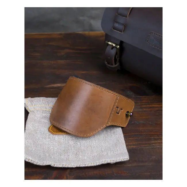 Trip Machine Shoe Protector Slip On Vintage Tan  - FREE UK Shipping, FREE 365 Day Returns | Moto Central