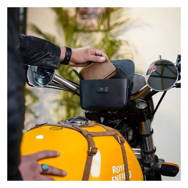 Trip Machine Sidekick Moto Pouch Black  - FREE UK Shipping, FREE 365 Day Returns | Moto Central