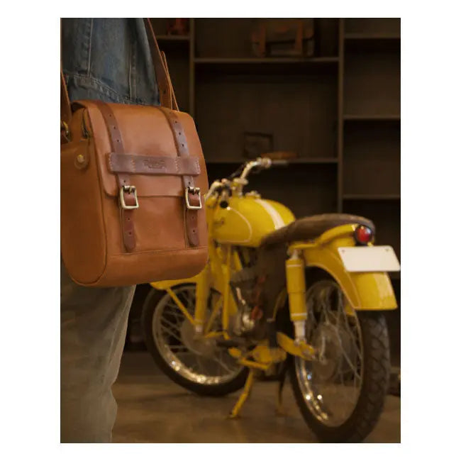 Trip Machine Tank And Tail Bag Tan  - FREE UK Shipping, FREE 365 Day Returns | Moto Central