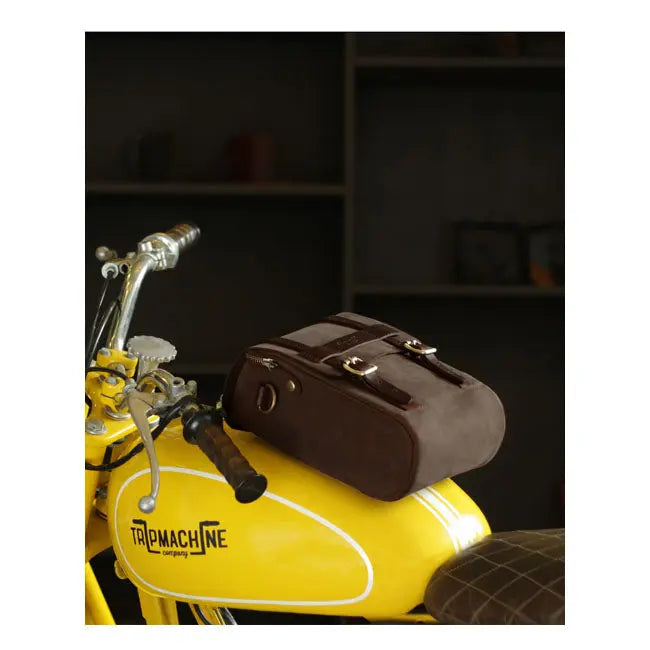 Trip Machine Tank And Tail Bag Tobacco Brown  - FREE UK Shipping, FREE 365 Day Returns | Moto Central
