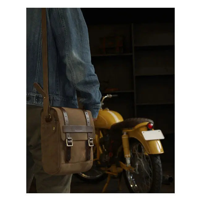 Trip Machine Tank And Tail Bag Tobacco Brown  - FREE UK Shipping, FREE 365 Day Returns | Moto Central
