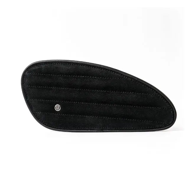 Trip Machine Universal Classic Leather Tank Pad Set Black Suede  - FREE UK Shipping, FREE 365 Day Returns | Moto Central