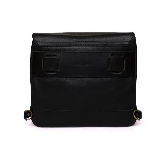 Trip Machine Universal Messenger Bag Black  - FREE UK Shipping, FREE 365 Day Returns | Moto Central