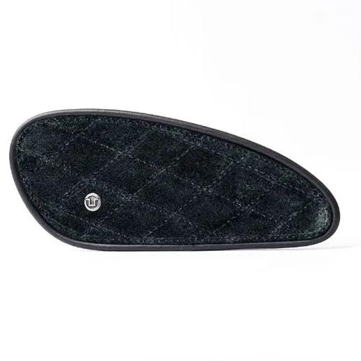 Trip Machine Universal Mini Diamond Tank Pads Black Suede - single black suede diamond mini tank pad
