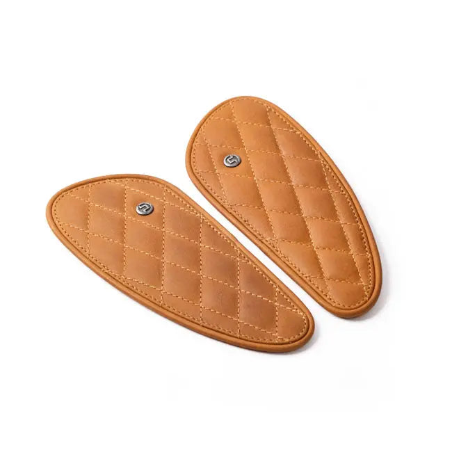 Trip Machine Universal Mini Diamond Tank Pads Tan  - FREE UK Shipping, FREE 365 Day Returns | Moto Central
