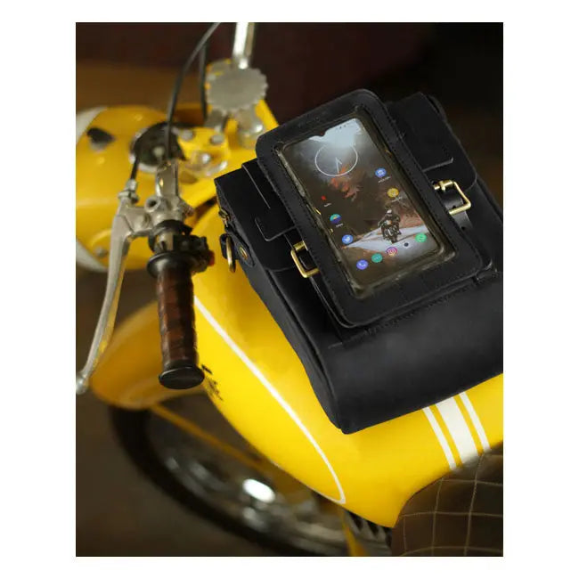 Trip Machine Universal Phone Pouch Black  - FREE UK Shipping, FREE 365 Day Returns | Moto Central