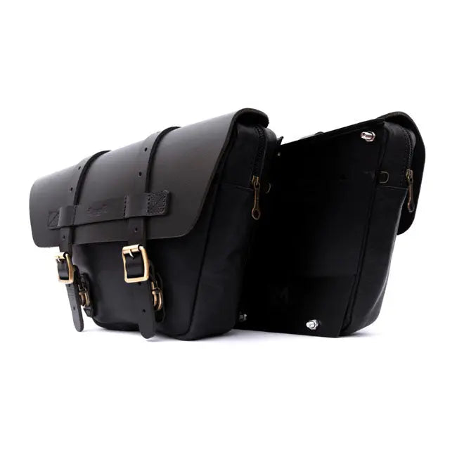 Trip Machine Universal Wingman Side Panel Bag Set Black  - FREE UK Shipping, FREE 365 Day Returns | Moto Central