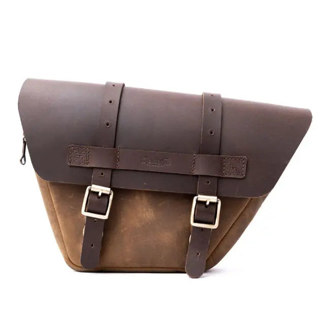 Trip Machine Universal Wingman Side Panel Bag Set Tobacco Brown  - FREE UK Shipping, FREE 365 Day Returns | Moto Central