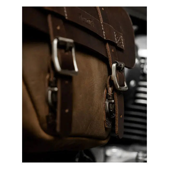 Trip Machine Universal Wingman Side Panel Bag Set Tobacco Brown  - FREE UK Shipping, FREE 365 Day Returns | Moto Central