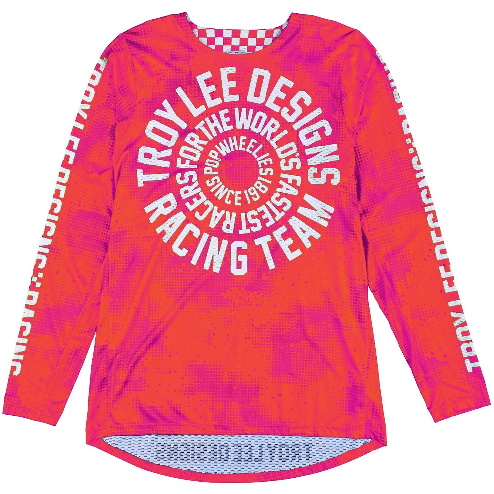 Troy Lee Designs GP Pro Air Carlsbad 97 Youth Motocross Jersey Orange / Pink FREE UK Delivery, FREE 365 Days Return - Moto Central
