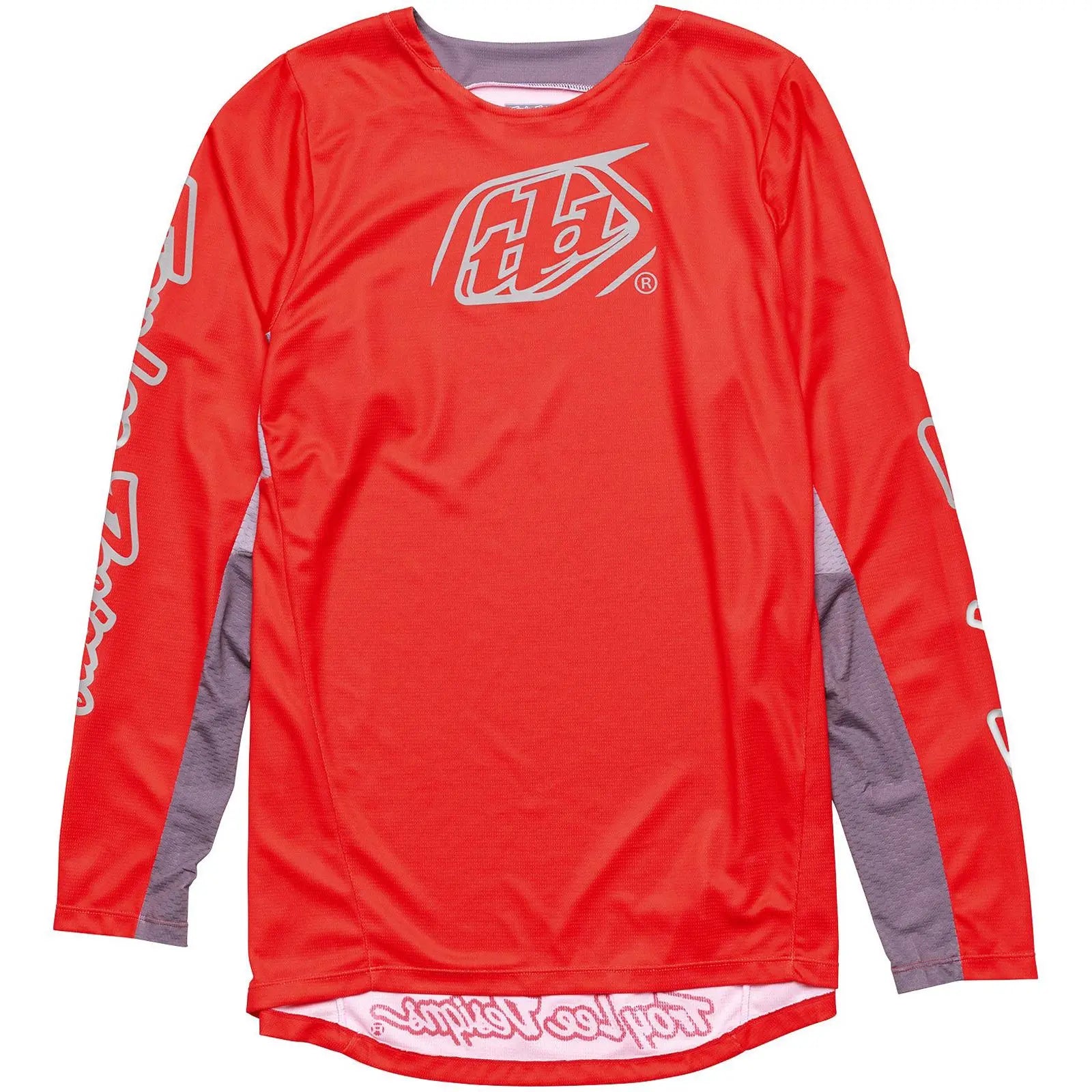 Troy Lee Designs GP Pro Icon Motocross Jersey Red / Grey FREE UK Delivery, FREE 365 Days Return - Moto Central