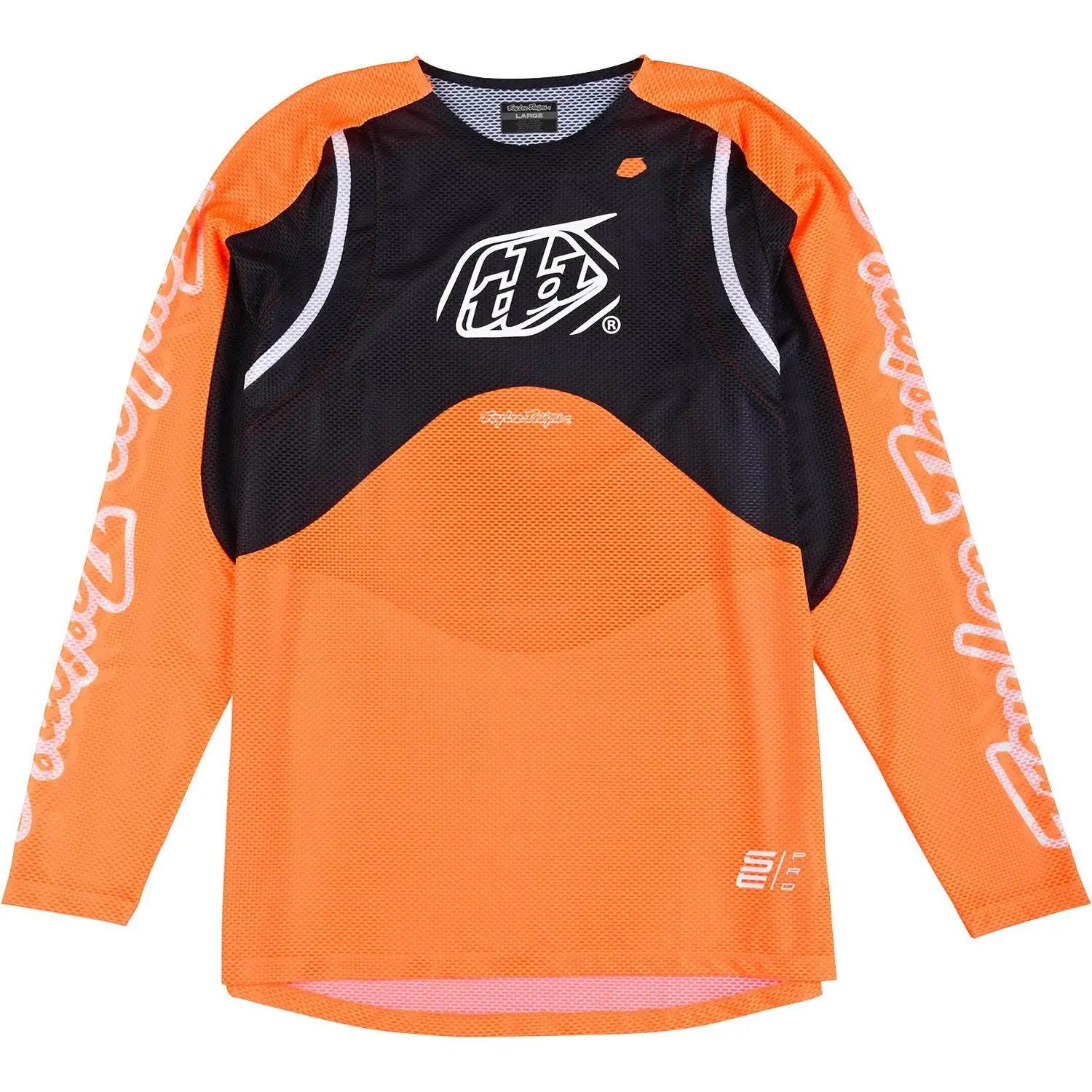 Troy Lee Designs SE Pro Air Pinned Motocross Jersey Neon Orange FREE UK Delivery, FREE 365 Days Return - Moto Central