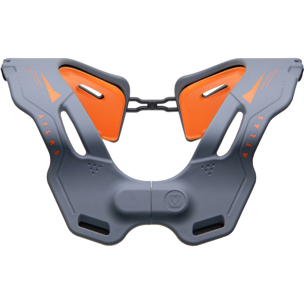 Atlas Vision Adult Anti-Compression Collar Grey / Orange