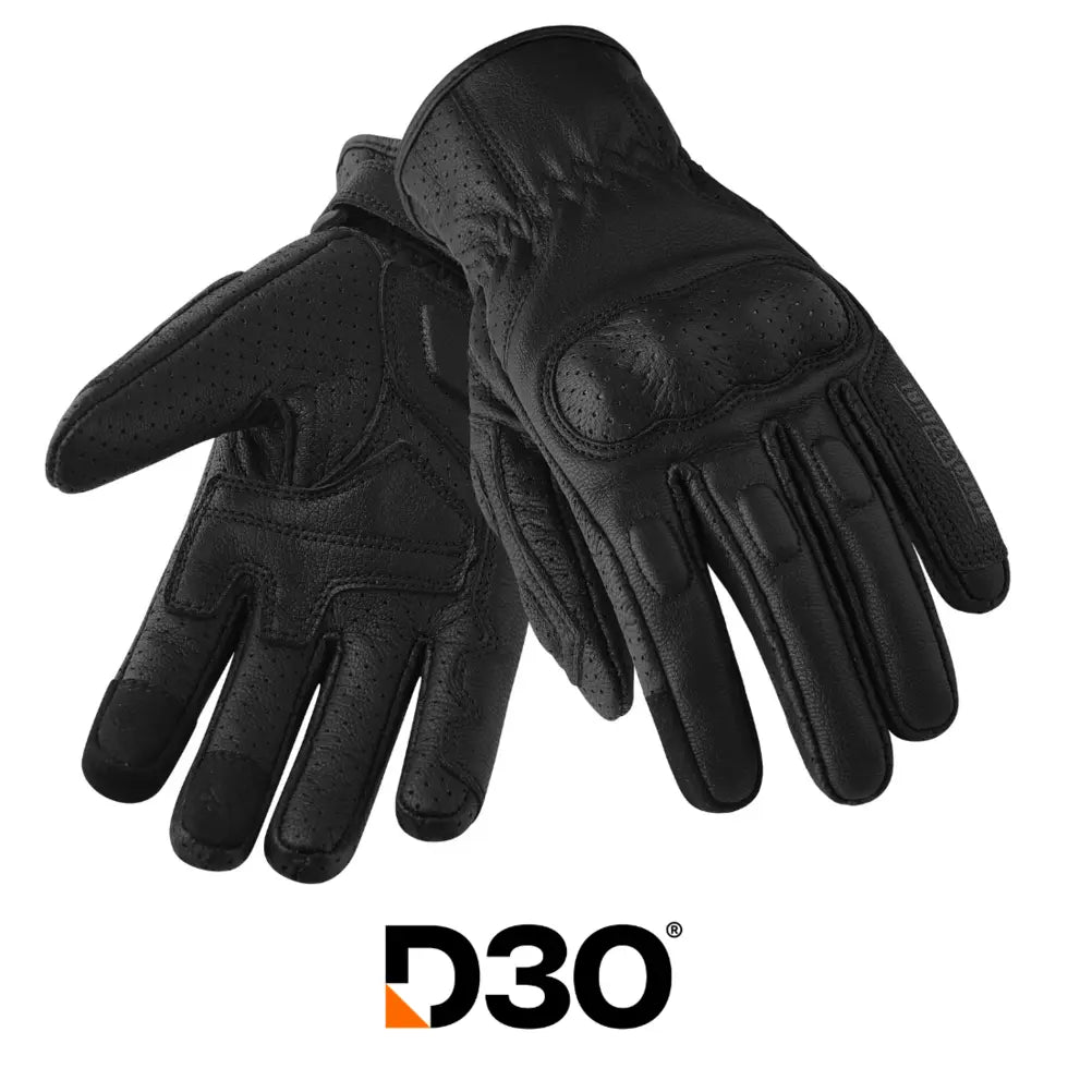 MotoGirl Yoko Ladies Leather Gloves Black FREE UK Delivery, FREE 365 Day Returns | Moto Central