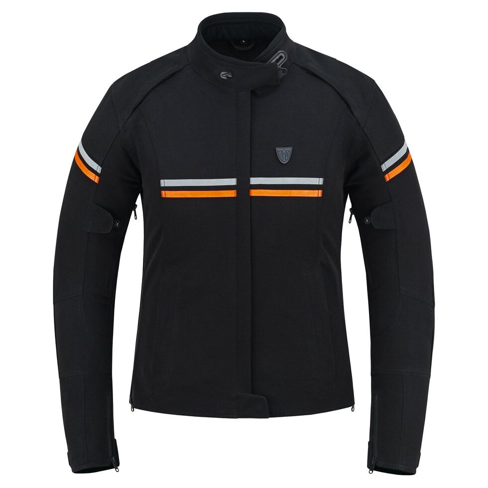 MotoGirl Vanessa Textile Ladies Jacket Black FREE UK Delivery, FREE 365 Day Returns | Moto Central