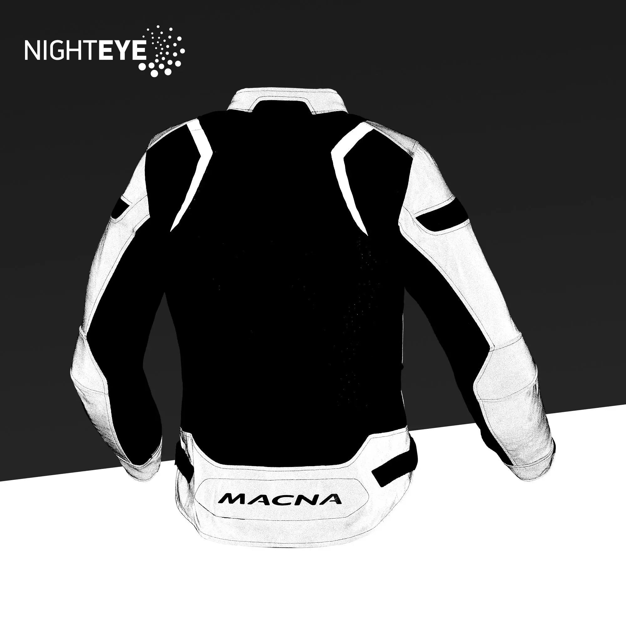 Macna Velotura Ladies Textile Jacket Black / Night Eye  - FREE UK Shipping, FREE 365 Day Returns | Moto Central