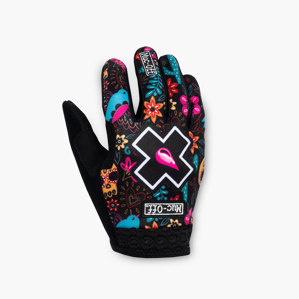 Muc-Off Youth Rider Gloves Red Hot Chilli Pepper