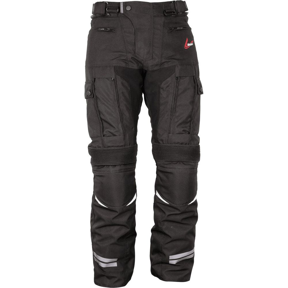 Weise Dune Textile Trouser Black