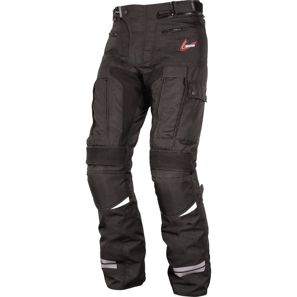 Weise Dune Textile Trouser Black