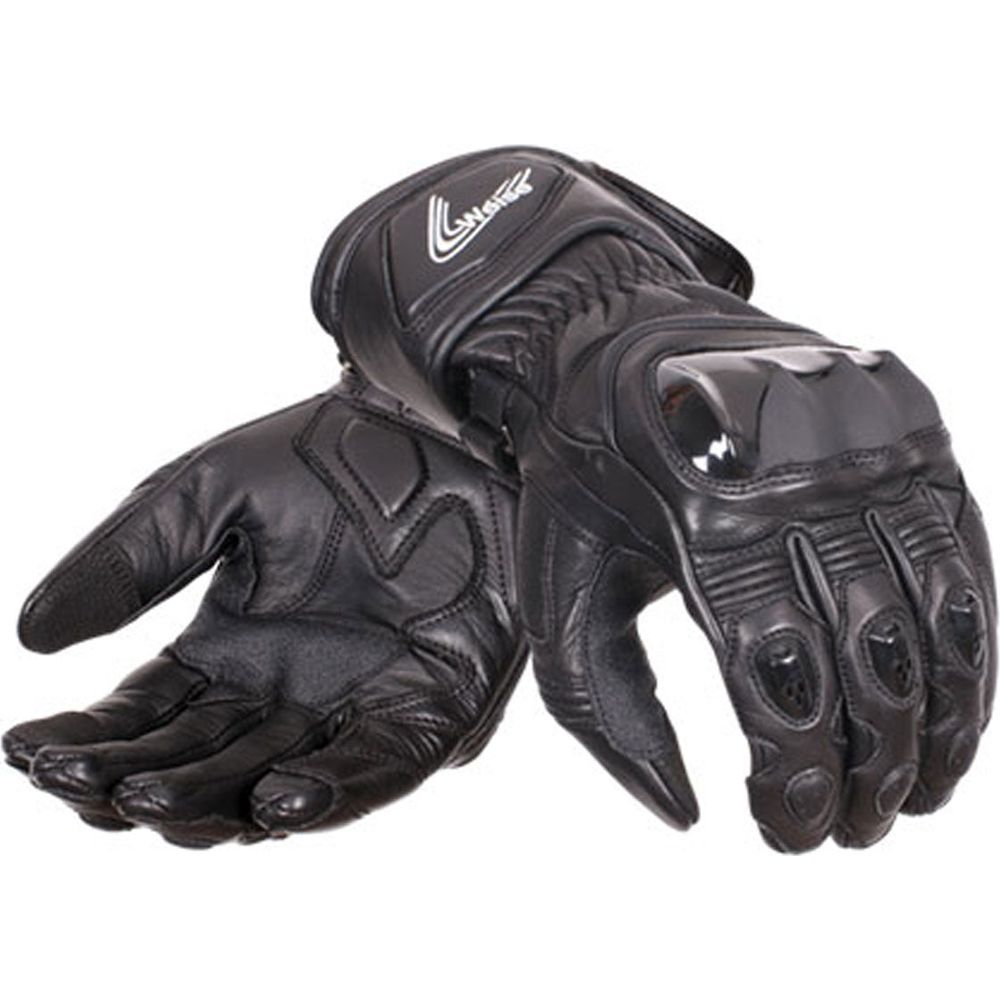 Weise Falcon Leather Gloves Black