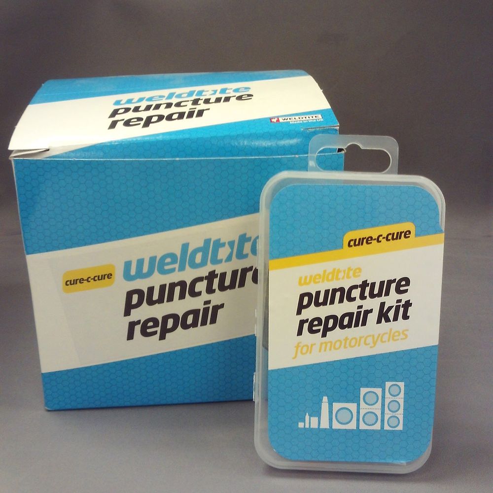 Weldtite Bridgeport/Cure.C.Cure Puncture Repair Outfit - Box Of 10